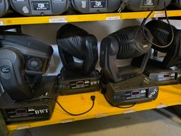 4x Robe ClubSpot 250ST Moving`s mit Flightcase